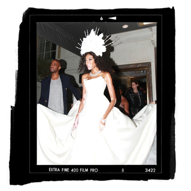 ESC: Winnie Harlow, Met Gala Diary